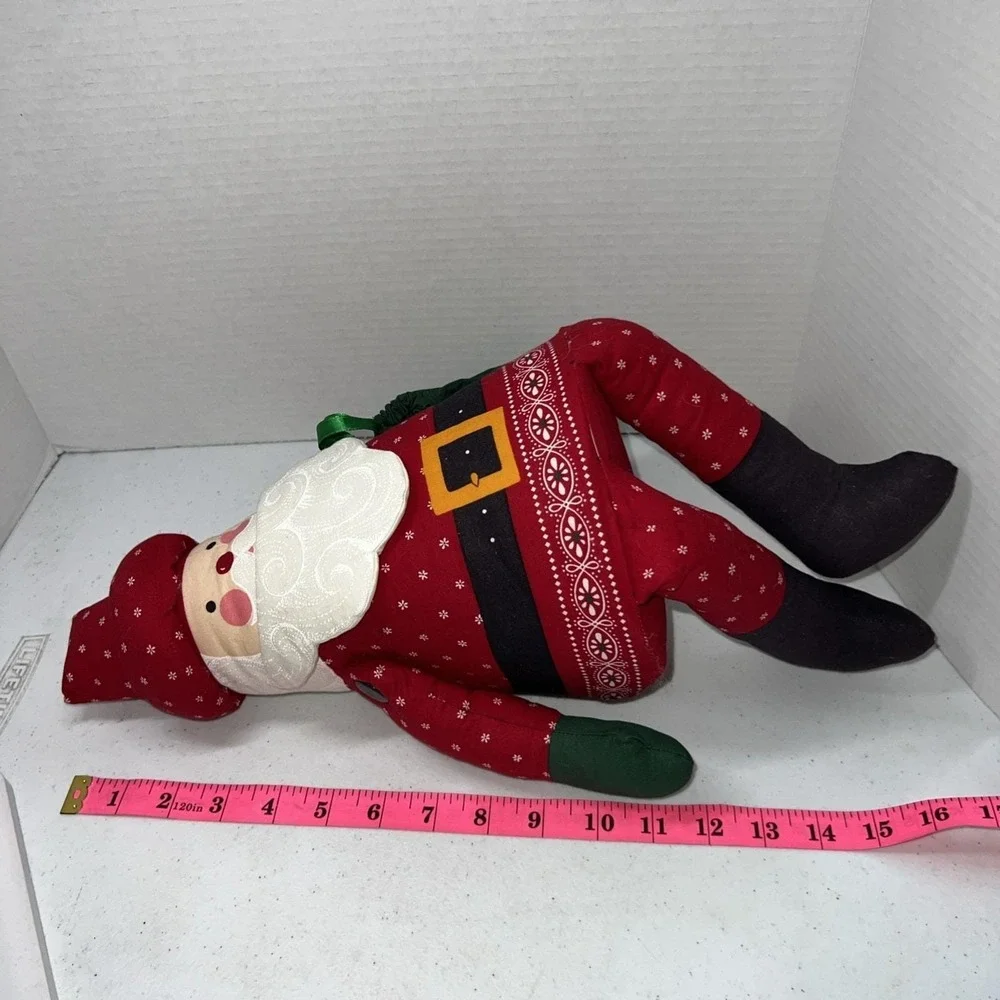 Vintage Handmade Santa Claus Christmas Stuffed Decor Cottage Mary Engelbright